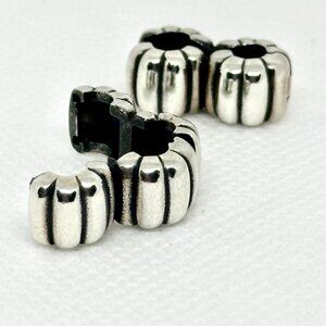 Set of 2 Genuine Pandora Double Bubble Clips